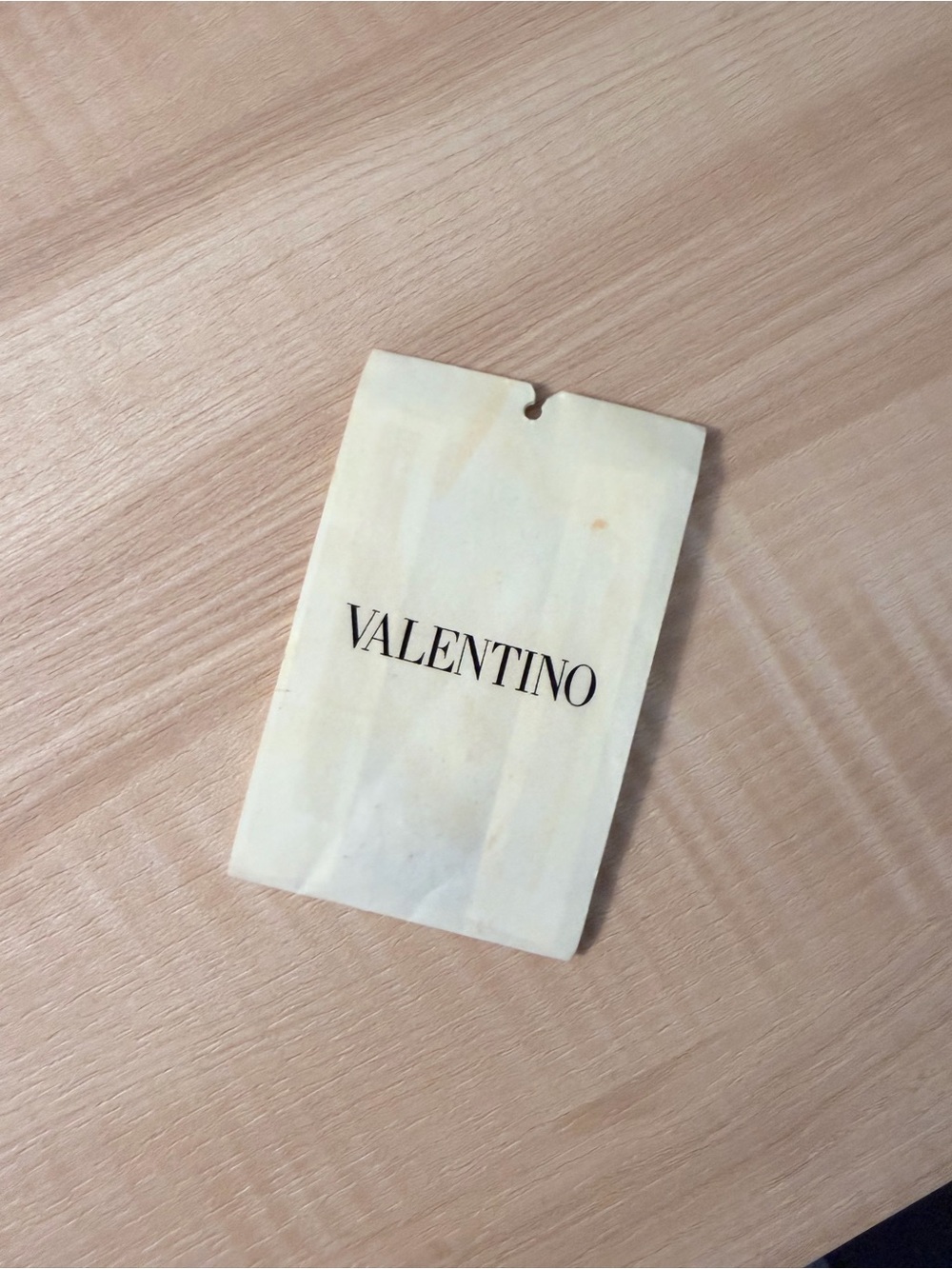 Valentino White Tee with Black Sequin Heart - Picture 4 of 4